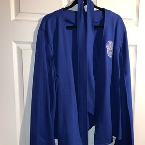 Zeta Phi Beta royal blue cape blazer